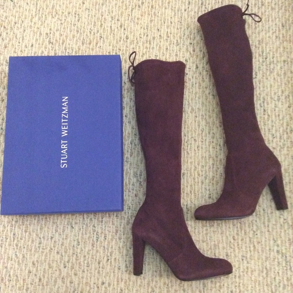 Stuart Weitzman Shoes - 🆕 Stuart Weitzman stretch suede knee high boots